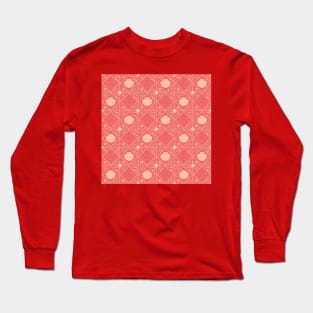 Coral Shell Mosaic Long Sleeve T-Shirt